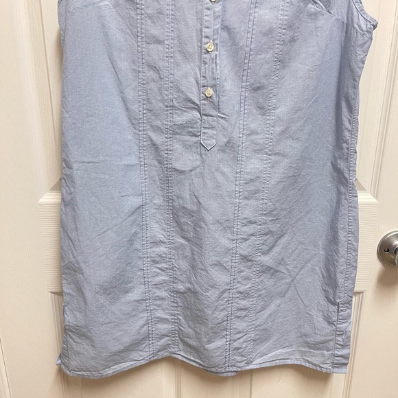 San Cristobal Plaid Guayabera Dress - Picture 3 of 11